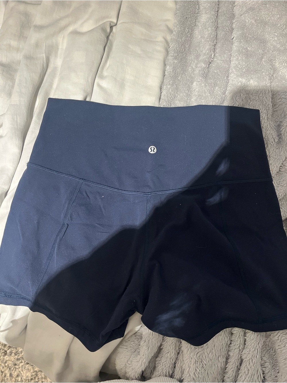 lululemon athletica Deep Navy High-Rise Bike Shorts